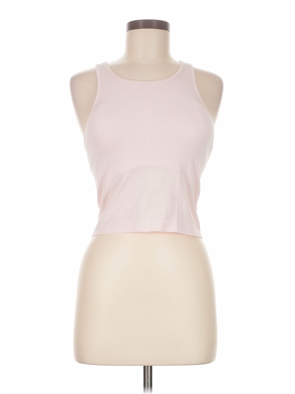 Lululemon Ebb To Street Cropped Tank - Strawberry Milkshake